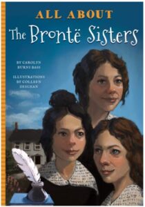 All About the Bronte Sisters book cover.