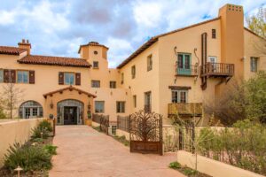 La Posada Hotel and Gardens was opened in 1930 by the Fred Harvey company of restaurants and hotels set near train depots and along major highway routes. Photo: Kent Kanouse