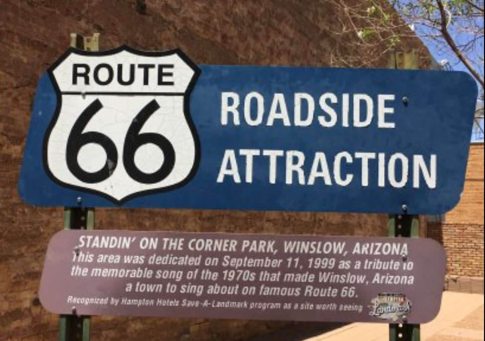 Winslow is among dozens of small towns dotting the map of Route 66 across the West offering traveler's necessities and roadside attractions.