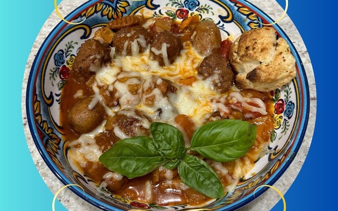 Rustic Meatball Spezzatino