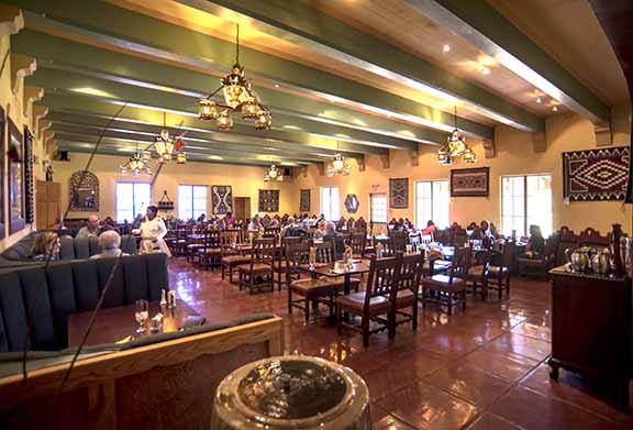 La Posada's Turquoise Room restaurant.